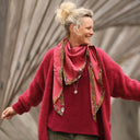 Gilet Naïs - Grenat - Quintessence