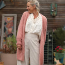 Gilet Naïs - Rose boisé - Quintessence