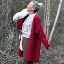 Gilet Naïs - Rouge carmin - Quintessence