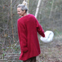 Gilet Naïs - Rouge carmin - Quintessence