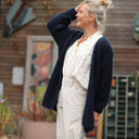 Gilet Prisca Bleu marine - Quintessence