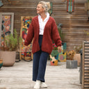 Gilet Prisca Châtaigne - Quintessence