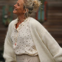 Gilet Prisca Ivoire - Quintessence