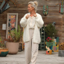 Gilet Prisca Ivoire - Quintessence