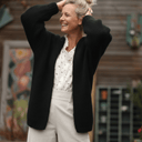 Gilet Prisca noir - Quintessence