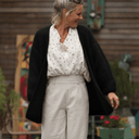 Gilet Prisca noir - Quintessence