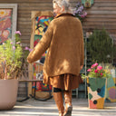 Gilet Prisca Noisette - Quintessence