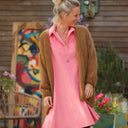 Gilet Prisca Noisette - Quintessence