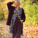 Gilet Prisca Prune - Quintessence