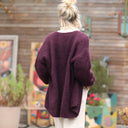 Gilet Prisca Prune - Quintessence