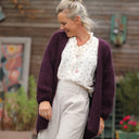 Gilet Prisca Prune - Quintessence