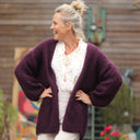 Gilet Prisca Prune - Quintessence