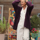 Gilet Prisca Prune - Quintessence