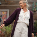 Gilet Prisca Prune - Quintessence