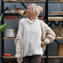 Gilet sans manches Aubane — alpaga beige - Quintessence