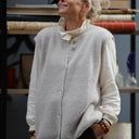 Gilet sans manches Aubane — alpaga beige - Quintessence