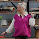 Gilet sans manches Aubane — alpaga lilas - Quintessence