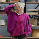 Gilet sans manches Aubane — alpaga lilas - Quintessence