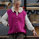 Gilet sans manches Aubane — alpaga lilas - Quintessence
