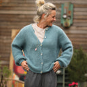 Gilet Sélène - Bleu céladon - Quintessence