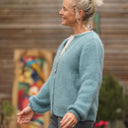 Gilet Sélène - Bleu céladon - Quintessence