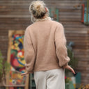 Gilet Sélène - Camel - Quintessence