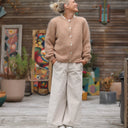 Gilet Sélène - Camel - Quintessence