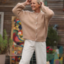 Gilet Sélène - Camel - Quintessence