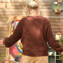 Gilet Sélène - Chocolat - Quintessence