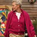 Gilet Sélène - Framboise - Quintessence