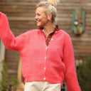 Gilet Sélène - Rose gourmand - Quintessence