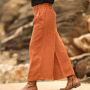 Jupe culotte Margot - lin écureuil - Quintessence