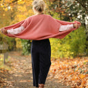 Jupe culotte Margot - velours côtelé bleu marine - Quintessence