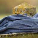 Jupe culotte Margot - velours côtelé bleu officier - Quintessence