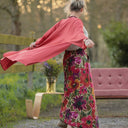 Jupe longue Maya Satin de coton Toscane | Quintessence