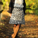 Jupe Maya - Jacquard Estampes - Quintessence