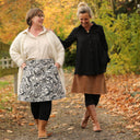 Jupe Maya - Jacquard Feuillage Sépia - Quintessence