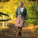 Jupe Maya - Jacquard Fleurs d'automne - Quintessence