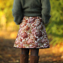 Jupe Maya - Jacquard Fleurs d'automne - Quintessence