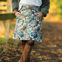 Jupe Maya - Jacquard Fleurs de givre - Quintessence