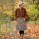 Jupe Maya - Jacquard graou - Quintessence