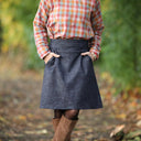 Jupe Maya - jean brut - Quintessence