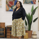 Jupe Othilie - jean gris stone - Quintessence