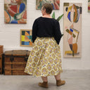 Jupe Othilie - jean gris stone - Quintessence