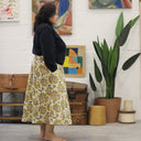 Jupe Othilie - jean gris stone - Quintessence