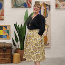 Jupe Othilie - jean gris stone - Quintessence