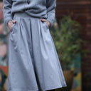 Jupe Othilie - jean gris stone - Quintessence