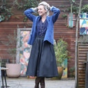 Jupe Othilie - jean noir - Quintessence