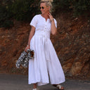 La combi India en lin blanc - Quintessence