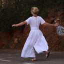 La combi India en lin blanc - Quintessence